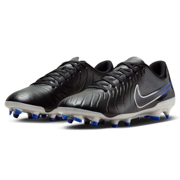 NEW Nike Tiempo Legend 10 Club Football Boots Black/Silver US Sz 6.5 - Picture 1 of 12